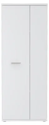 Produktbild von FORTE NET106 Schrank 70 180, Mehrzweckschrank, Weiß, 2-türig, 69 x 179 x 35 cm