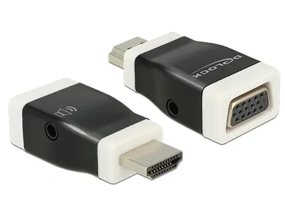 Produktbild von Delock HDMI A bis VGA -Adapter