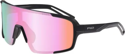 Image de Lunettes R2 Impulse photochromiques, verres noirs mats, monture noir et rouge chromée AT028E