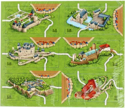 Produktbild von Carcassonne - Burgen in Deutschland Promo Mini Erweiterung (neue Edition) DE/EN