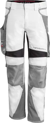 Produktbild von Grizzlyskin Bundhose "IRON" weiß/grau N46