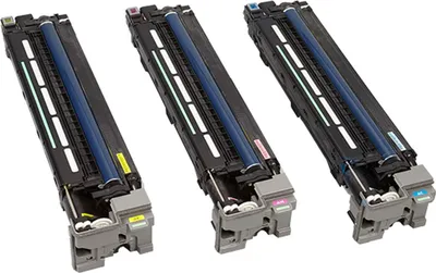 Productafbeelding van Ricoh - Geel, cyaan, magenta - originele tonercartridge - trommeleinheid (verpakking met 3 stuks)
