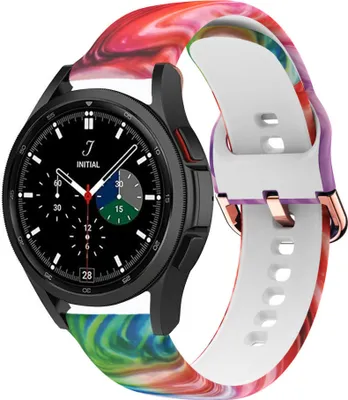 Produktbild von Strap-it Samsung Galaxy Watch 4 Classic 46mm Armband Bunt