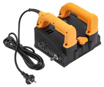 Immagine prodotto di Levigatrice elettrica per calcestruzzo - Levigatrice per pareti/fresatrice per calcestruzzo - 1200 W - 1000–4000 giri/min - Velocità variabile - Per intonaco, cemento e stucco - Con lama per cemento