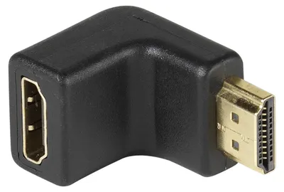 Produktbild von ViVanco™HDMI-90°-Winkeladapter - Schwarz, HDMI, HDMI, Schwarz