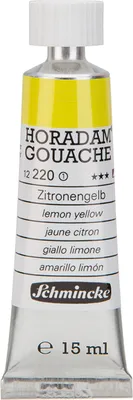 Produktbild von Schmincke 15ml HORADAM Gouache Zitronengelb Gouache 12 220 006