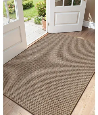 Immagine prodotto di Tappetino assorbente per interni, 90x140 cm, color cammello, antiscivolo, in poliestere