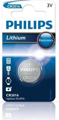 Produktbild von Philips Minizellen Batterien CR2016/01B