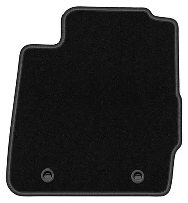 Obrázek produktu pro Velurový kobereček řidiče pro: Ford Fiesta MK7 2008-2011 (hatchback) – 1 ks, černý, na míru – Wielganizator BASIC