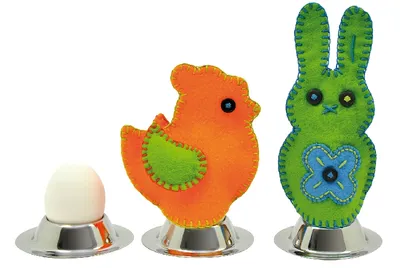 Produktbild von Eduplay Bastelset Eierwärmer Hase und Küken