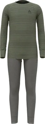 Produktbild von Odlo Set long ACTIVE WARM ECO SET odlo steel 10846 116
