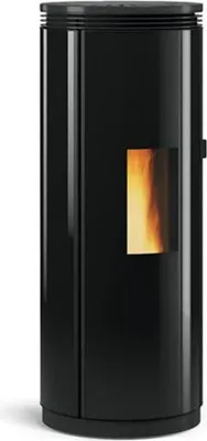 Immagine prodotto di Stufa a pellet nera da 8kw Nordica extraflame PAMELACRYSTAL