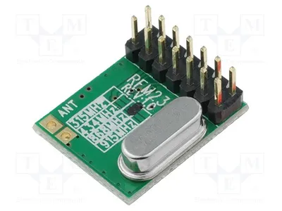Zdjęcie produktu dla 1 x Moduł: RF 1,8÷3,6VDC, RFM23B-868D, moduł radiowy 868MHz, FSK, -121dBm, FM