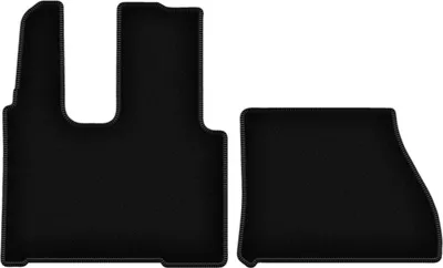 Immagine prodotto di Wielganizator Tappetini anteriori in velluto per Mercedes Actros MP4 (0, cabina larga) neri, set 2 pz, con fissaggi
