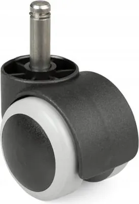 Produktbild von Drehrolle 50Mm 10Mm FEINZ Bolzen Gummiert Hohe Belastbarkeit Leichtgängig Und Langlebig