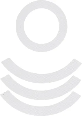 Produktbild von Klettband Set für Wischplatte Ecovacs 201-2228-13A9 an Saugroboter