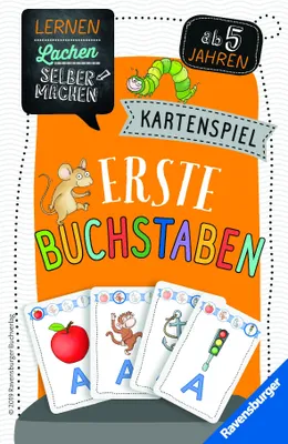 Produktbild von Ravensburger Spiel - Lernen, Lachen, Selbermachen - Kartenspiel Erste Buchstaben