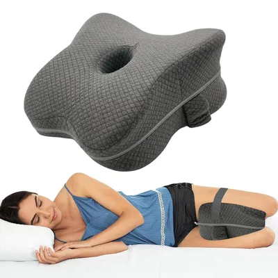Produktbild von Orthopädisches Beinpolster für Seitenschläfer mit Memory-Schaum