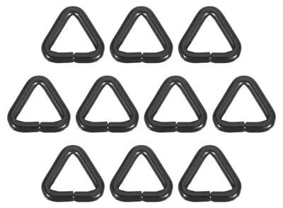Produktbild von 10 Stück Metall-Dreiecksschließe, 5/8" Riemenbefestigung
