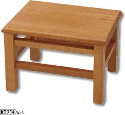 Produktbild von Schemel Hocker Massive Fußbank Vollholz Fussbank Kiefer Fußhocker Echtes Holz