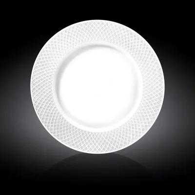 Produktbild von Wilmax Servierplatte rund 30,5 cm Weiß Porzellan WL-880118/1C