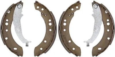 Imagen del producto de Kit de freno trasero de 203 mm y 38 mm, con sistema ABS, compatible con, entre otros, el MITSUBISHI COLT