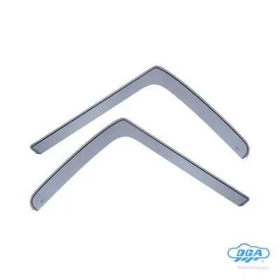 Image de Déflecteurs de vent avant interlocking DGA Lang pour Mercedes Sprinter 06/18