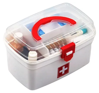 Image de Boîte de rangement médicale pour premiers secours