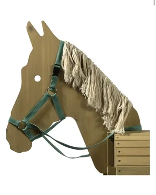 Produktbild von Dobar Holzpferd 'Artemis' aus -em Holz 48 x 104 x 120 cm