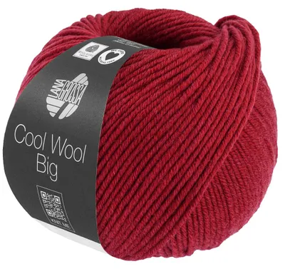 Produktbild von Lana Grossa - Cool Wool Big Melange 1701 kirschrot meliert