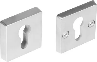 Produktbild von Sicherheitsrosette SKG3 quadratisch V2A gebürstet