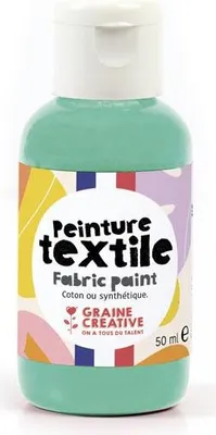 Zdjęcie produktu dla Farba do tkanin 50 ml - miętowa zieleń