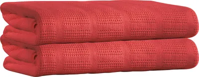Produktbild von Erwin Müller Sommerdecke Trient" 2er-Pack rot 150x200 cm"