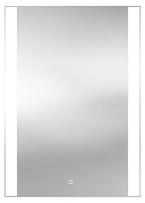 LAVITA LED-Badspiegel Syleni 60 x 80 cm, mit Touch-Schalter – Produktansicht