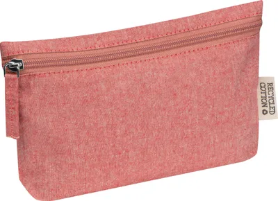 Produktbild von Tasche aus Baumwolle / Kosmetiketui / Faulenzer / Farbe: rot