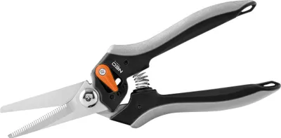 Produktbild von NEO TOOLS Mehrzweckschere, 210 mm, ergonomischer Griff mit Weichkomponenten, verstellbarer Klingenabstand, ideal zum Schneiden: Äste, Pfähle, Seile, Schnüre, Pappe, Leder und viele andere Materialien
