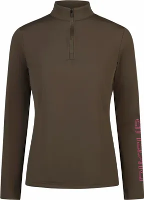 Produktbild von Pikeur Damen Funktionsshirt ZIP SHIRT deep khaki Shirts Sports HW 25, Größe:38