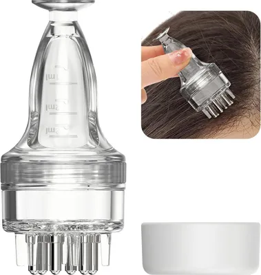 Immagine prodotto di Pettine applicatore per cuoio capelluto Mesen per la crescita e la cura dei capelli