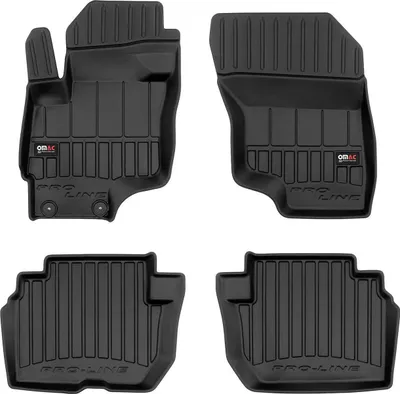 Zdjęcie produktu dla 2014-2025 Mitsubishi Outlander PHEV dywaniki podłogowe TPE czarne 4 szt
