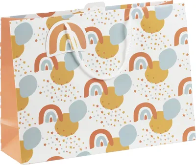 Produktbild von Clairefontaine 6x Geschenktasche, Welcome, 37,3x11,8x27,5 cm Mehrfarbig 30660-6C