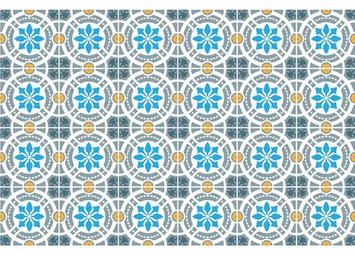 Image de Autocollants décoratifs pour carrelage de cuisine et de salle de bain – 24 autocollants imitation carrelage ciment, Azulejos Arruda – 24 autocollants, 20 x 20 cm