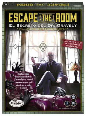 Immagine prodotto di ThinkFun 76311, Escape The Room: Il Dottor Gravely, gioco da tavolo, versione spagnola, da 3 a 8 giocatori