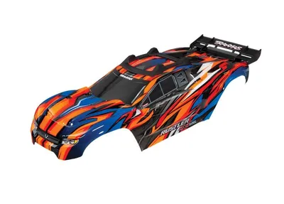 Imagen del producto de Carrocería naranja para el modelo Traxxas Rustler 4x4 VXL