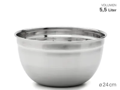 Produktbild von Karl Weis Schüssel hoch Ø 25 cm, Edelstahl