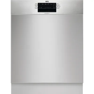 Produktbild von AEG 6000 SatelliteClean / Unterbau-Geschirrspüler 60 cm / AirDry - perfekte Trocknungsergebnisse / Besteckkorb FUE53610ZM Edelstahl
