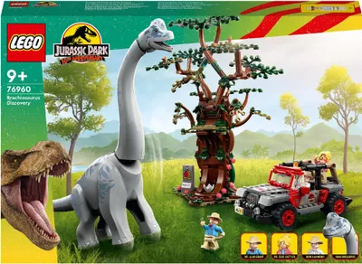 Obrázek produktu pro LEGO Jurassic World Objev brachiosaura, Sada na stavění, 9 rok/roky, Plast, 512 kusů, 810 g