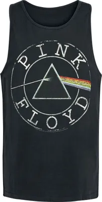 Produktbild von Pink Floyd Tank-Top Herren Logo Circle schwarz XXL