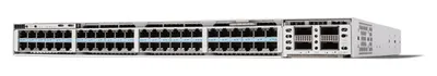 Obrázek produktu pro Cisco Catalyst C9350-48HX, Řízený, L3, Plně duplexní režim, Podpora napájení po Ethernetu (PoE), Instalace do racku, 1U