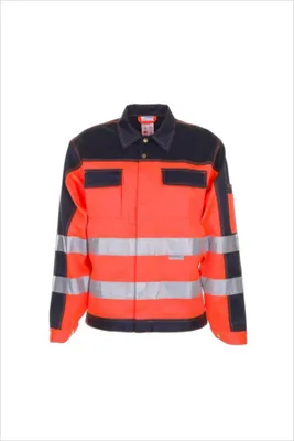 Produktbild von Planam Warnschutz Bundjacke zweifarbig Gr. 24 orange/marine