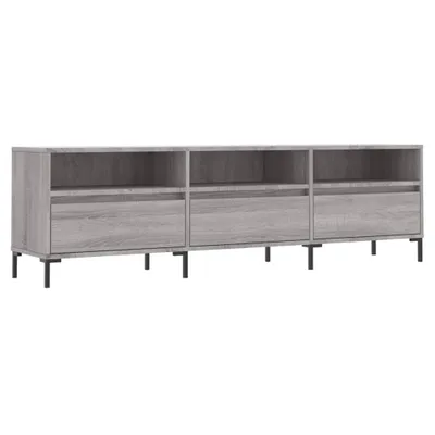 Produktbild von vidaXL TV-Schrank Grau Sonoma 150x30x44,5 cm Holzwerkstoff